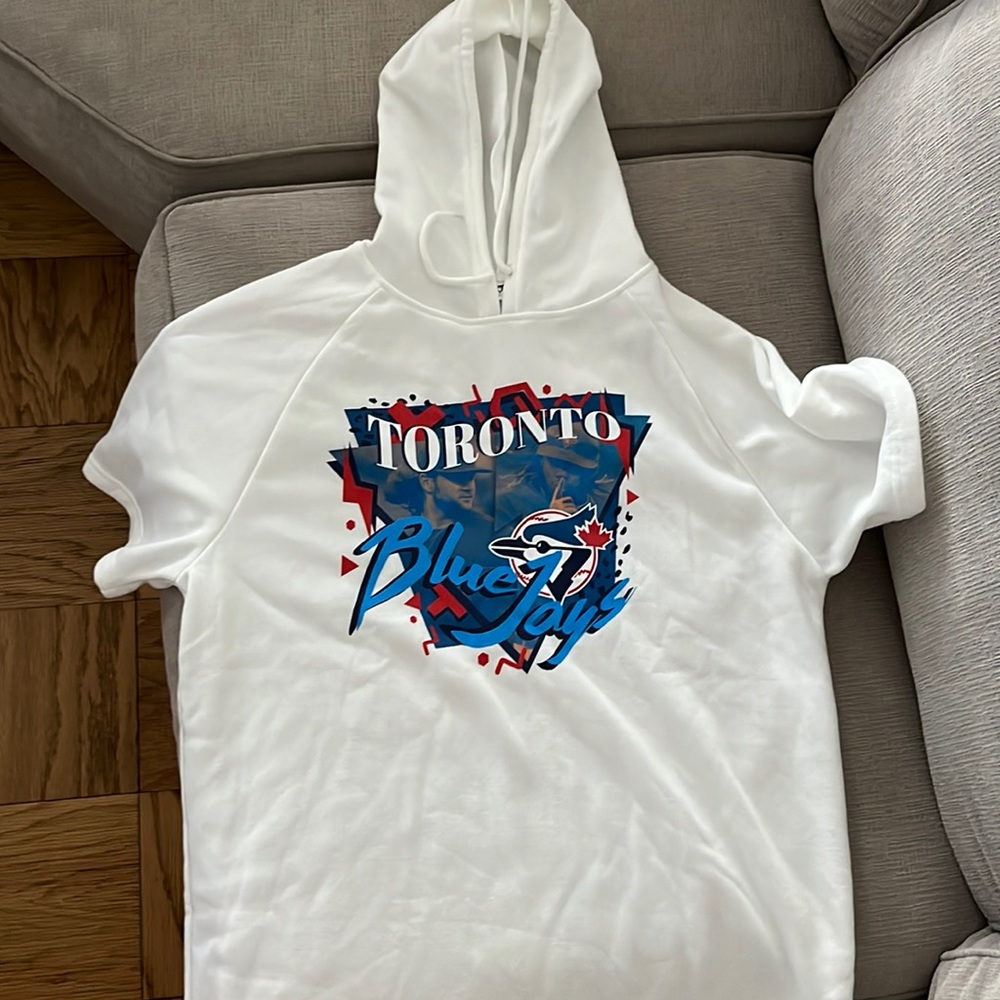 Blue Jays Vintage Short Sleeve Sweatshirt